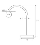 Designer table lamps - Maxlight Enigma Green Table Lamp T0059 - product 3