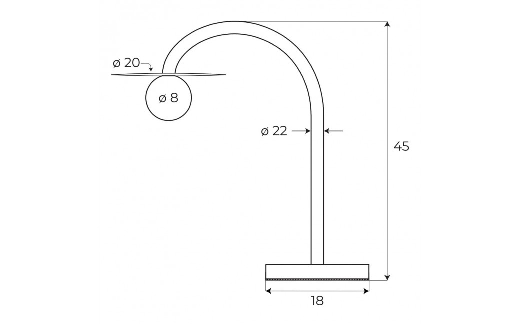 Maxlight Lampa Stołowa Enigma Zielona T0059