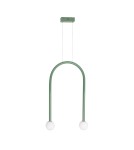 Designer pendant lamps - Maxlight Enigma Green Pendant Lamp P0522 - product 1