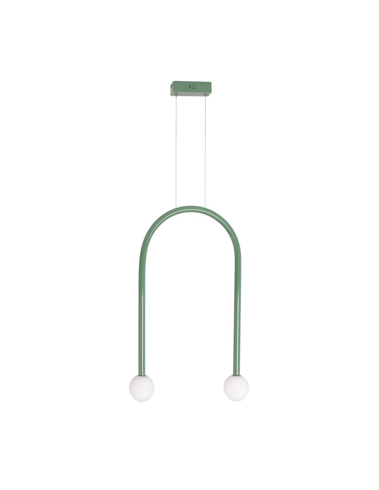 Designer pendant lamps - Maxlight Enigma Green Pendant Lamp P0522 - product kolory-swiatla.pl 1