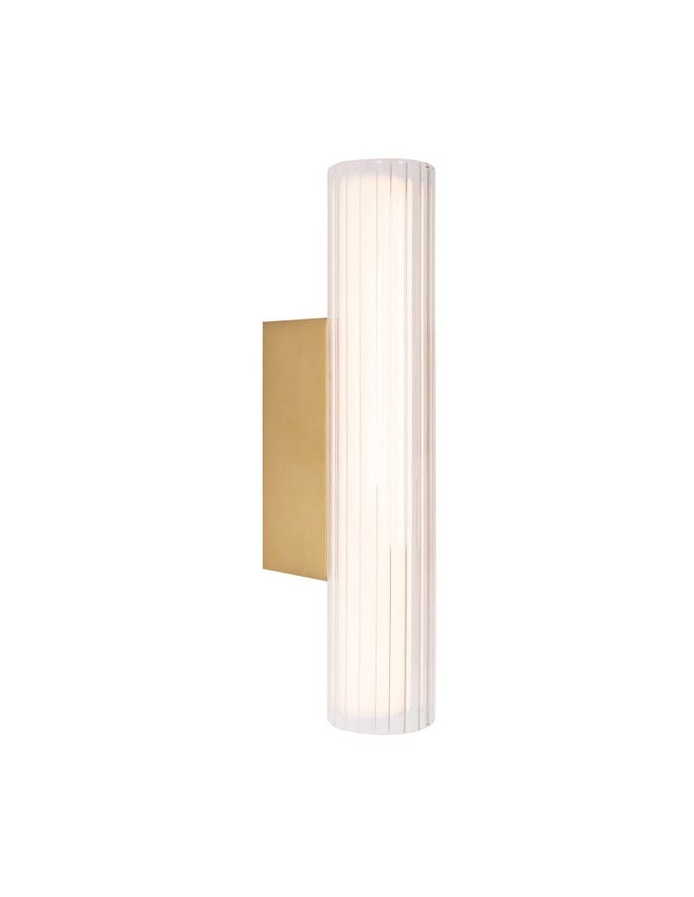 Bathroom wall lamps - Maxlight Wall lamp Fayette 31cm 6W IP44 3000K Gold W0364. - product kolory-swiatla.pl 1