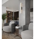 Bathroom wall lamps - Maxlight Wall lamp Fayette 61cm 12W IP44 3000K Black W0365 - product 3