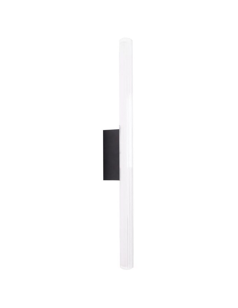 Bathroom wall lamps - Maxlight Fayette 91cm 18W IP44 3000K Wall lamp Black W0367 - product kolory-swiatla.pl 1