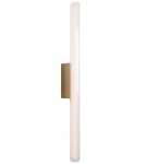 Bathroom wall lamps - Maxlight Wall lamp Fayette 91cm 18W IP44 3000K Gold W0368. - product 1
