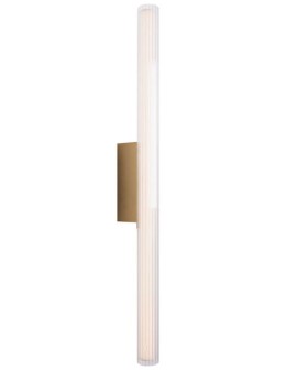 Maxlight Wall lamp Fayette 91cm 18W IP44 3000K Gold W0368.