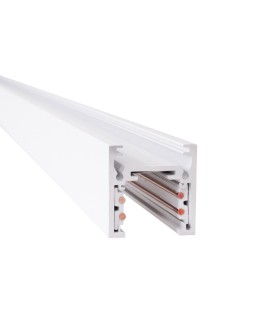 Maxlight Magnetic Tile Rail, Surface Mounted, 2 Meters, White MT0029