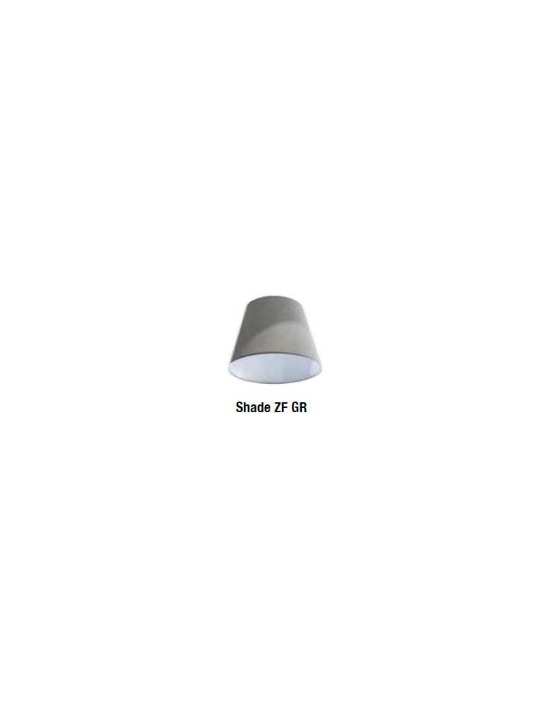 Cantilever wall lamps - AZzardo ZYTA WALL S 1xE27 Black AZ1844 + Lampshade 36cm wall lamp. - product kolory-swiatla.pl 5