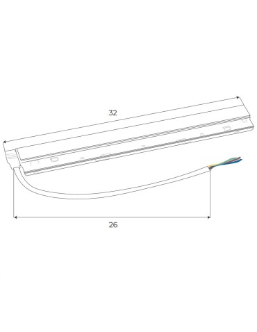 Maxlight Zasilacz Wewnętrzny 100W Do Szyn Magnetycznych, Kolor Biały MA0021 - produkt 2