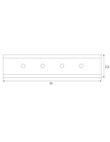 Maxlight Adaptor Do Łączenia Szyna + Szyna (1 Sztuka) Mt0018, Mt0019, Mt0028, Mt0029 MA0025 - produkt 2
