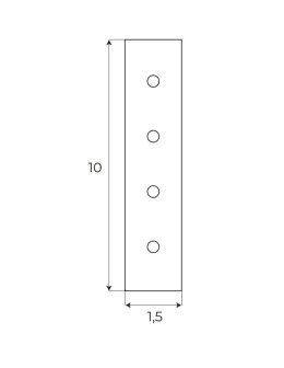 Maxlight Combination Recessed Angle Bar with Recessed Rail, Color White MA0029 - product 2