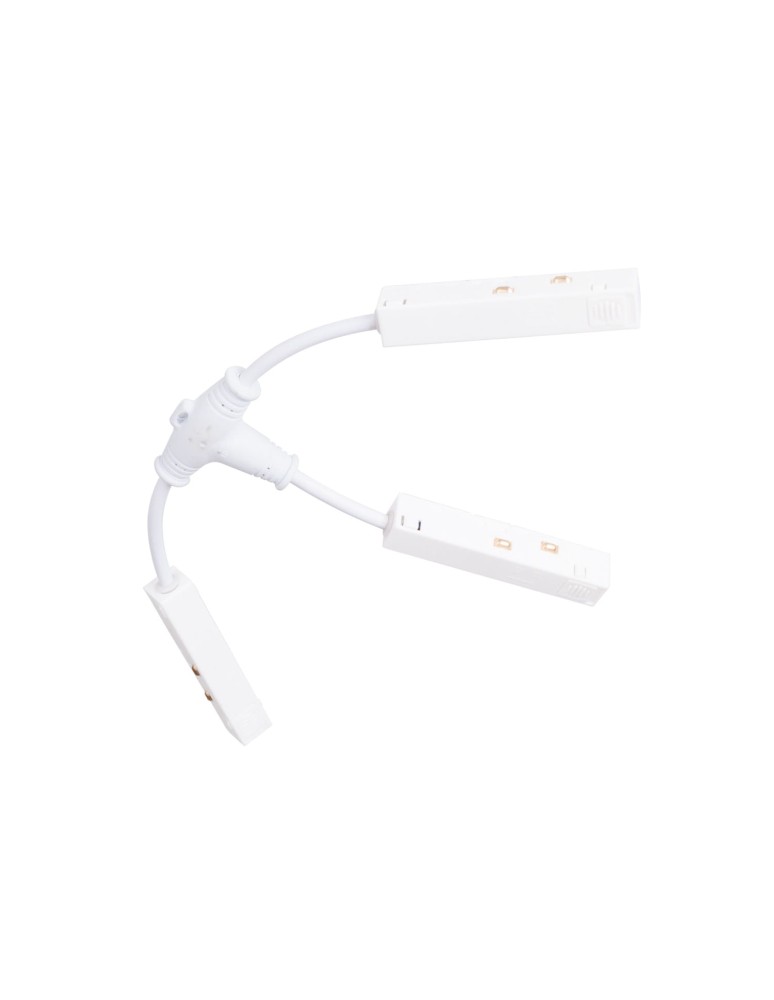 Accessories for magnetic busbars - Maxlight Power Connection for Mechanical Switch T White MT0035 - product kolory-swiatla.pl 1