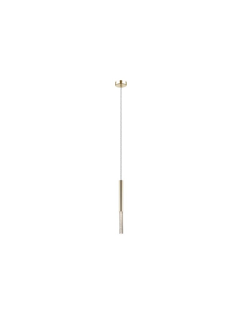 Pendant lamps - Zuma Line ONE LED 1x5W 450lm 3000K Gold P0461-01E-F7F7 Pendant. - product kolory-swiatla.pl 1