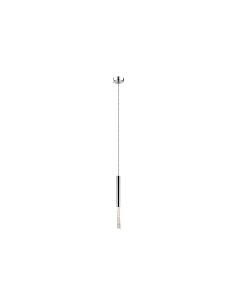 Pendant lamps - Zuma Line ONE LED 1x5W 450lm 3000K Chrome P0461-01E-F4F4 Pendant. - product kolory-swiatla.pl 1