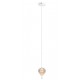 Maxlight Lampa Wisząca Palloncini 1 Amber Glass P0575