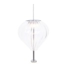 Single pendant lamps - Maxlight Palloncini 1 Clear Glass Pendant Lamp P0527 - product 1