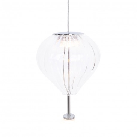 Maxlight Lampa Wisząca Palloncini 1 Clear Glass P0527