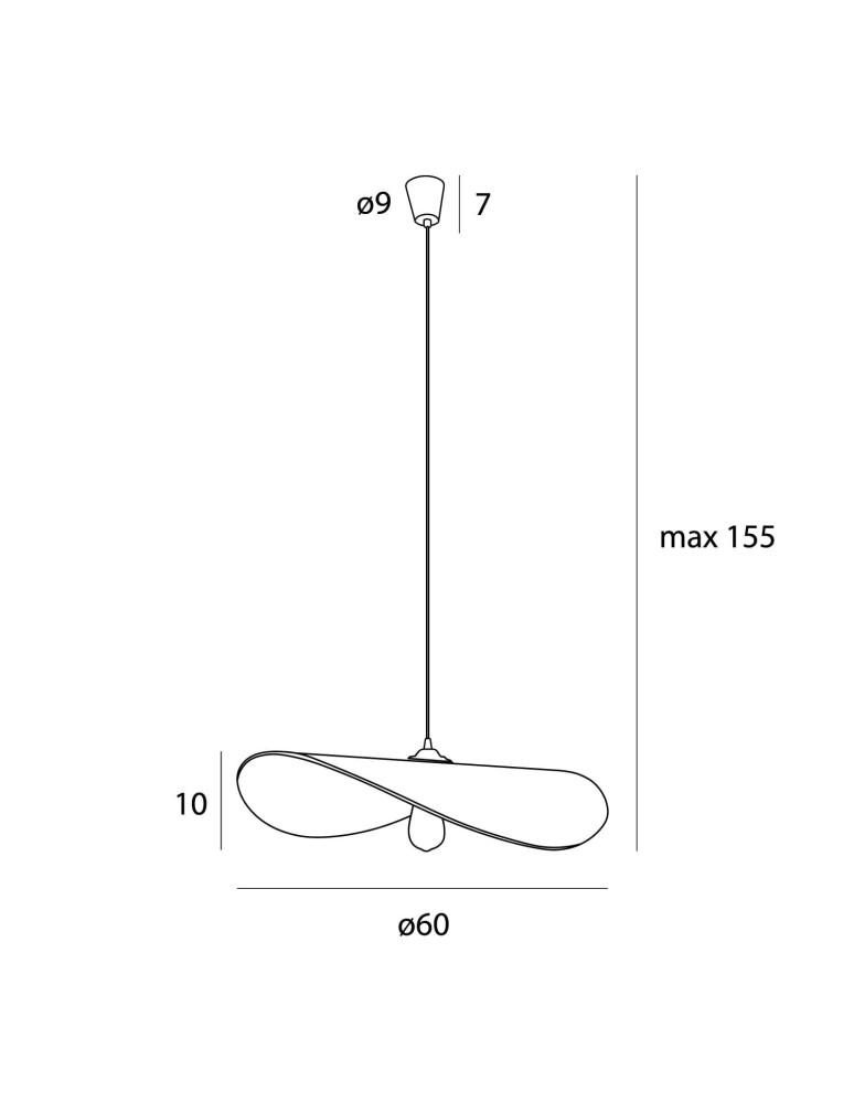 Boho pendant lamps - Maxlight Pan Pendant Lamp P0585 - product kolory-swiatla.pl 5