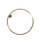 Ring ceiling lamps - Maxlight Plafond Queen 60Cm Brushed Gold 15W 3000K C0239. - product 3