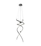 Modern pendant lamps - Maxlight Ritz Polished Black P0500D Pendant Lamp. - product 1