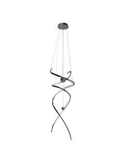 Maxlight Ritz Polished Black P0500D Pendant Lamp.