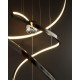 Maxlight Lampa Wisząca Ritz Polished Black P0500D