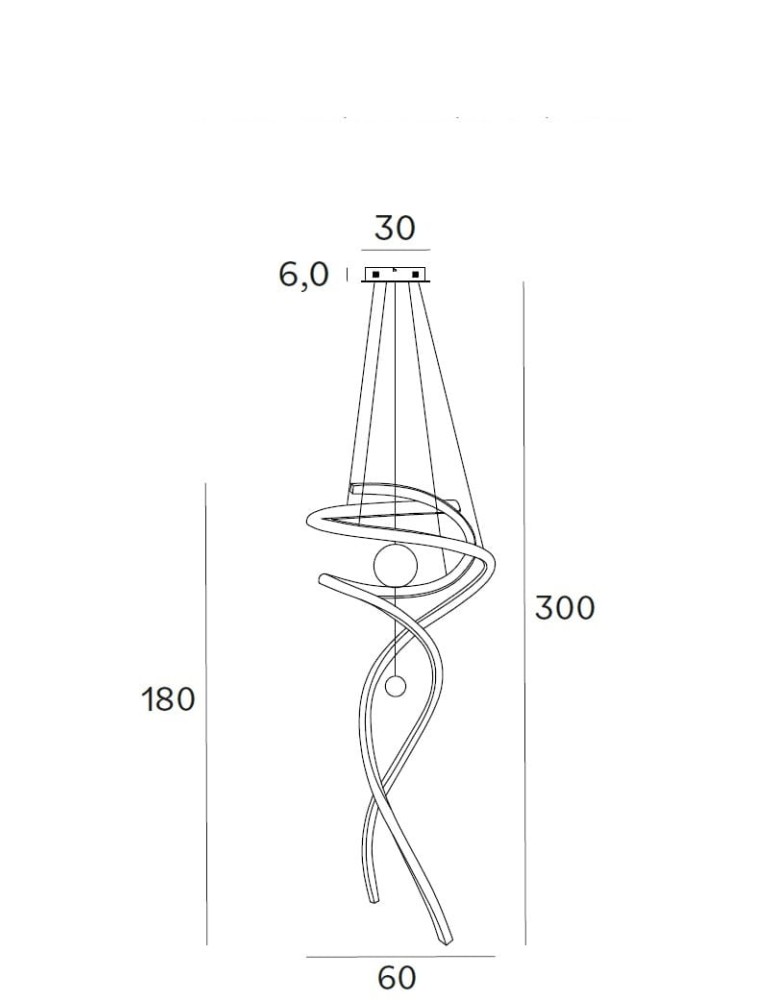 Modern pendant lamps - Maxlight Ritz Polished Black P0500D Pendant Lamp. - product kolory-swiatla.pl 4