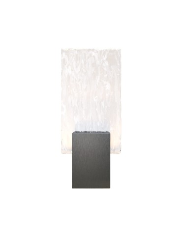 Maxlight Wall lamp Vetro Brushed Black W0361
