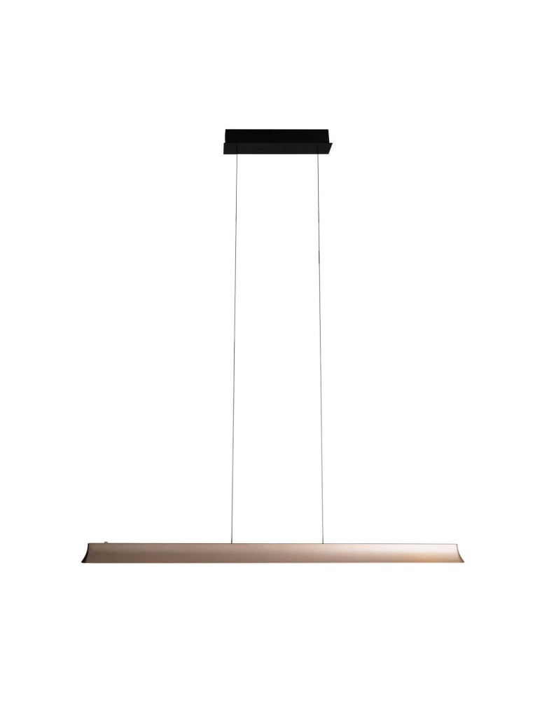 Pendant lamps over the island - Maxlight Jo-Jo Simple Gold Pendant Lamp P0594. - product kolory-swiatla.pl 1