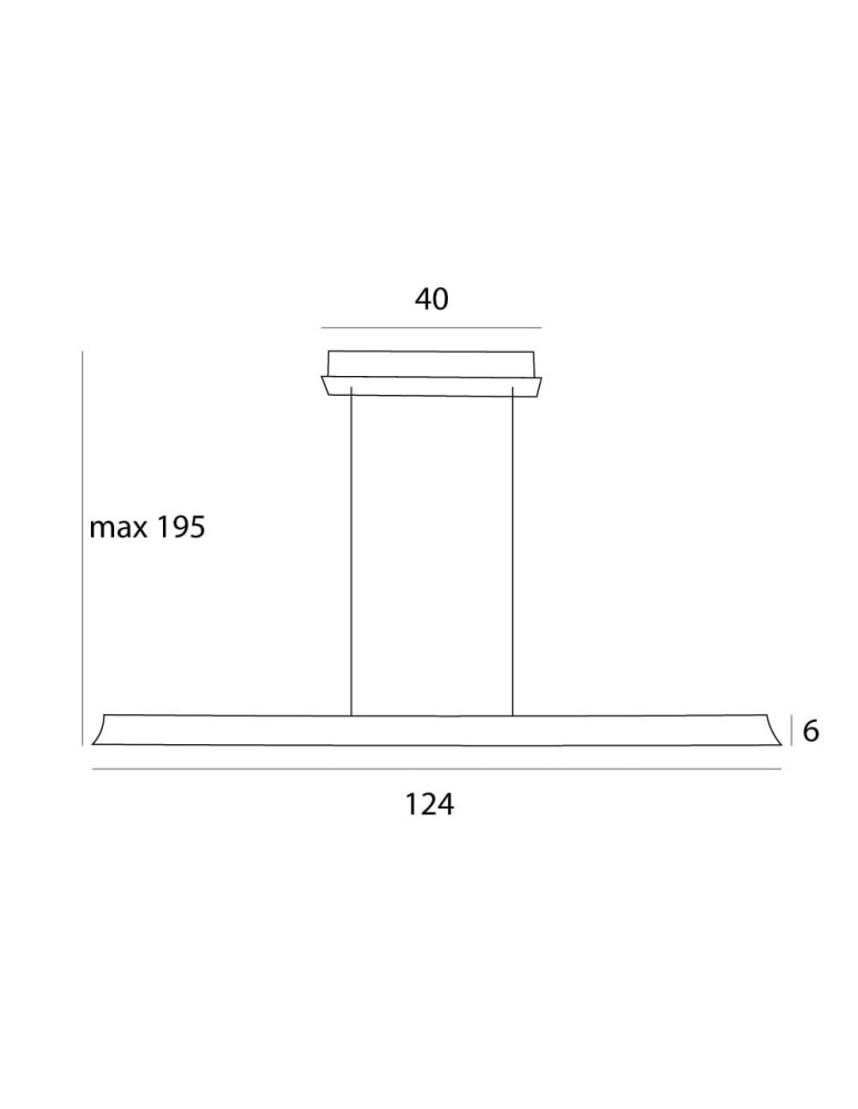 Pendant lamps over the island - Maxlight Jo-Jo Simple Gold Pendant Lamp P0594. - product kolory-swiatla.pl 5