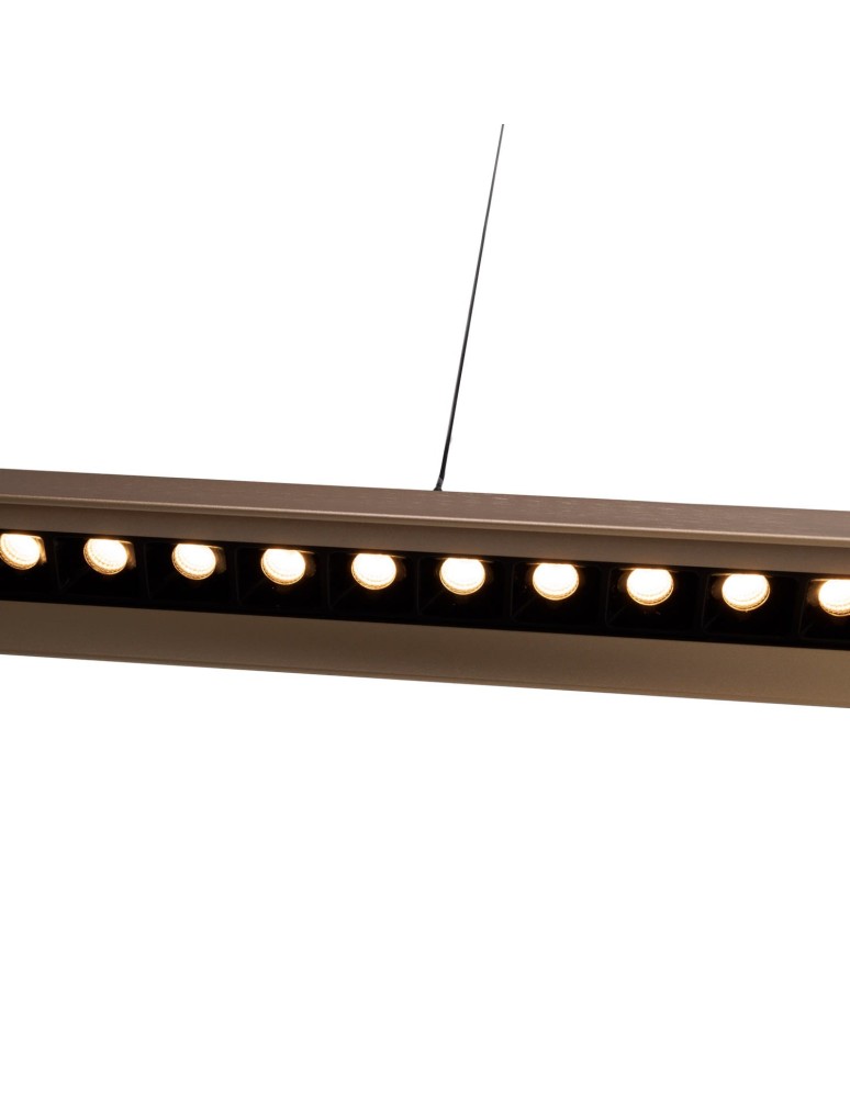 Pendant lamps over the island - Maxlight Jo-Jo Simple Gold Pendant Lamp P0594. - product kolory-swiatla.pl 3