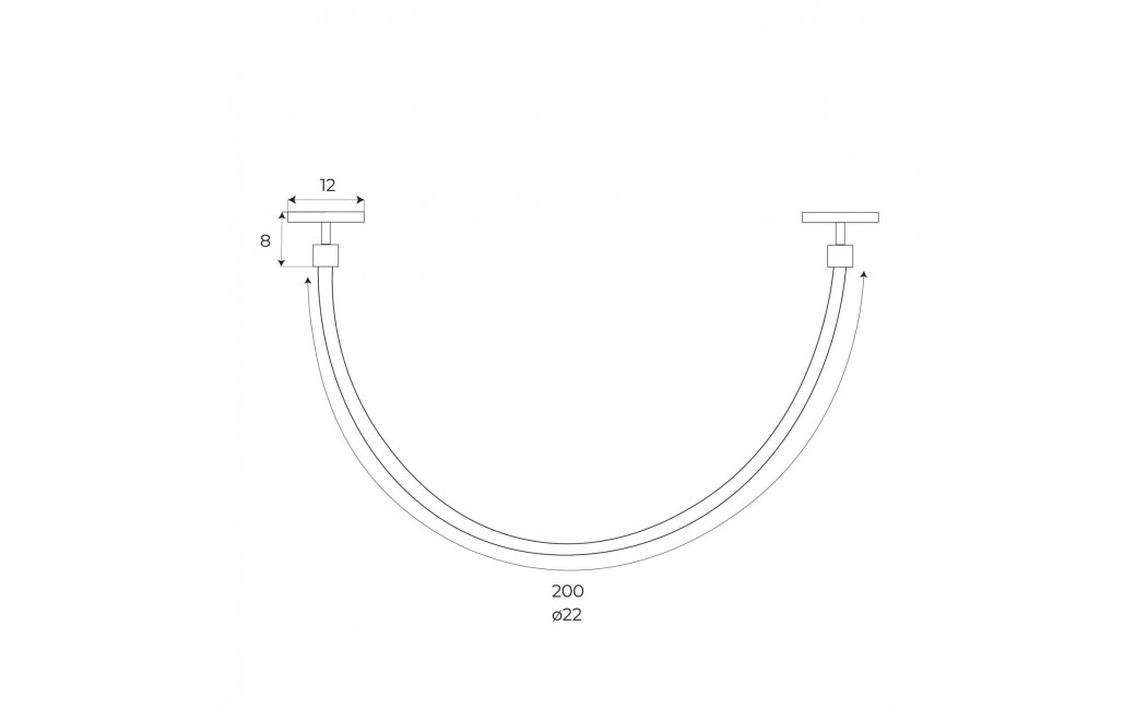 MAXLight Magnetic M0022N Lampa Magnetyczna System On/Off 20W 1404LM 3000K