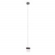 Maxlight Lampa Wisząca Vetro Brushed Black P0574D