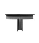 Accessories for magnetic busbars - Maxlight Deep T Connector Wall/ Ceiling. For rails Mt0001, Mt0002 MT0015 - product 1