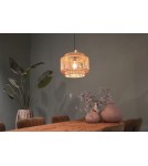 Boho pendant lamps - Dijk Pendant Lamp in Boho Style 46x46x35cm Natural Color 55698-017 - product 4