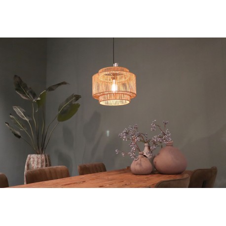 Dijk Lampa Wisząca w Stylu Boho 46x46x35cm Kolor Naturalny 55698-017