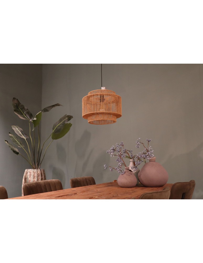 Boho pendant lamps - Dijk Pendant Lamp in Boho Style 46x46x35cm Natural Color 55698-017 - product kolory-swiatla.pl 5