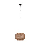 Boho pendant lamps - Dijk Pendant Lamp in Boho Style 46x46x35cm Natural Color 55698-017 - product 7