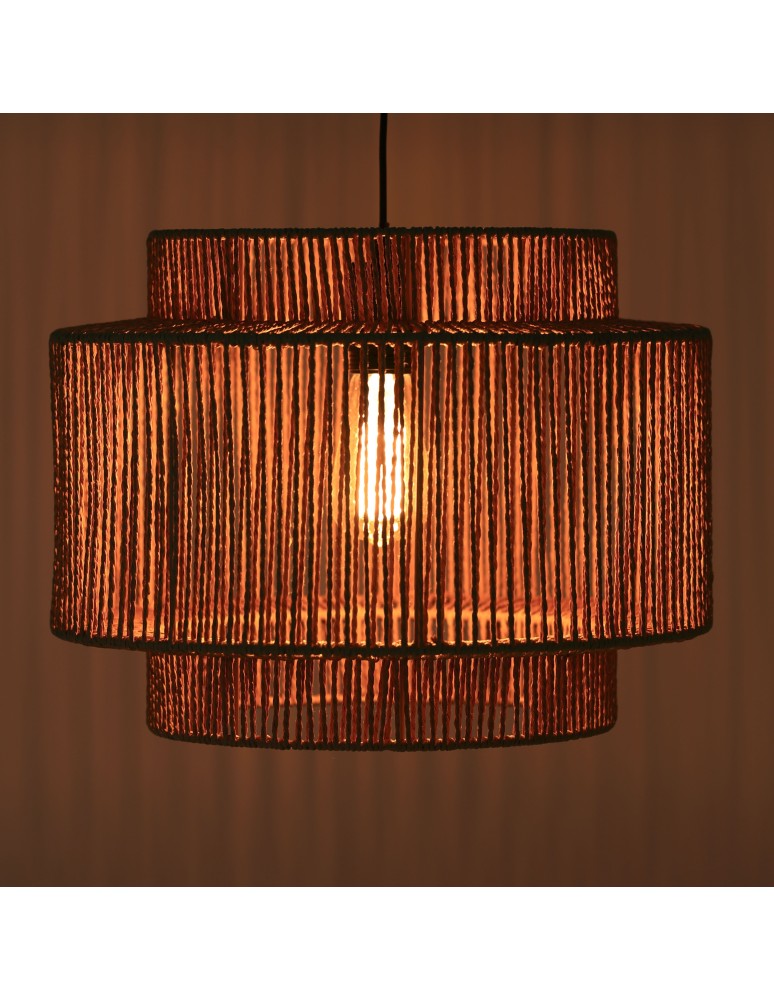 Boho pendant lamps - Dijk Pendant Lamp in Boho Style 46x46x35cm Natural Color 55698-017 - product kolory-swiatla.pl 8