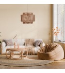 Boho pendant lamps - Dijk Pendant Lamp in Boho Style 38x38x28cm Natural Color 55697-017 - product 1