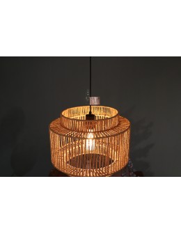 Dijk Pendant Lamp in Boho Style 38x38x28cm Natural Color 55697-017 - product 2