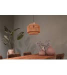 Boho pendant lamps - Dijk Pendant Lamp in Boho Style 38x38x28cm Natural Color 55697-017 - product 4