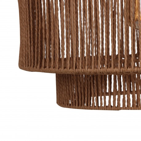 Dijk Lampa Wisząca w Stylu Boho 38x38x28cm Kolor Naturalny 55697-017