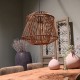 Dijk Lampa Wisząca Bambusowa w Stylu Boho 38x38x32cm Kolor Naturalny 55705-017