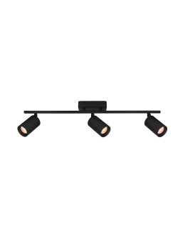 Italux Tris Spotlight/Spot 3xGU10 10W Black Sandblasted SPL-46829-3-BK