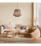 Boho pendant lamps - Dijk Bamboo Pendant Lamp in Boho Style 46x46x40cm Natural Color 55706-017. - product 1