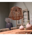 Boho pendant lamps - Dijk Bamboo Pendant Lamp in Boho Style 46x46x40cm Natural Color 55706-017. - product 2