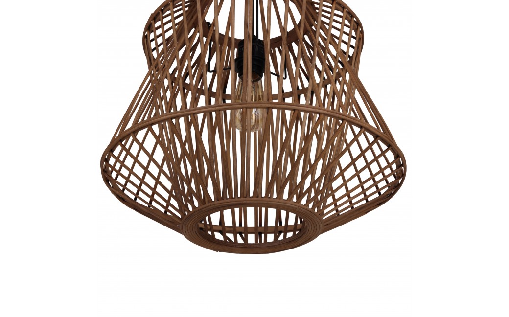 Dijk Lampa Wisząca Bambusowa w Stylu Boho 46x46x40cm Kolor Naturalny 55706-017