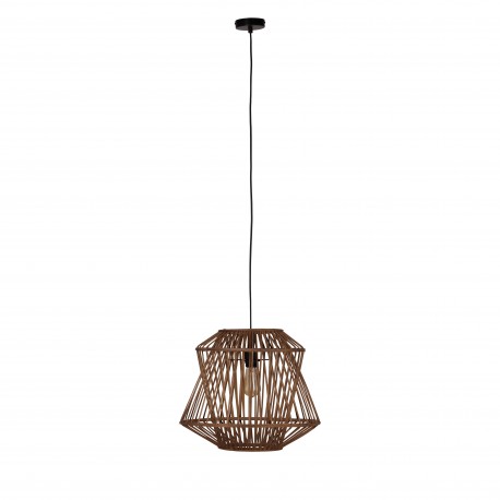 Dijk Lampa Wisząca Bambusowa w Stylu Boho 46x46x40cm Kolor Naturalny 55706-017