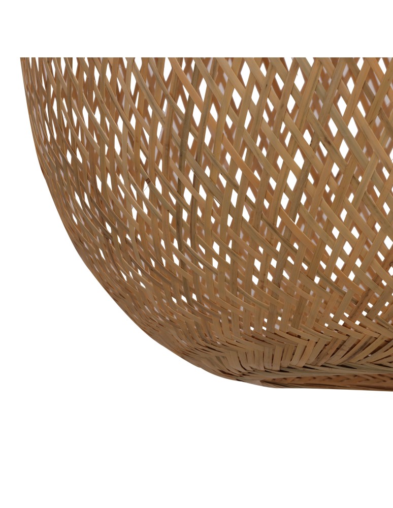 Boho pendant lamps - Dijk Bamboo Pendant Lamp in Boho Style 38x38x35cm Natural Color 55857-017. - product kolory-swiatla.pl 5