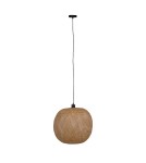 Boho pendant lamps - Dijk Bamboo Pendant Lamp in Boho Style 38x38x35cm Natural Color 55857-017. - product 6